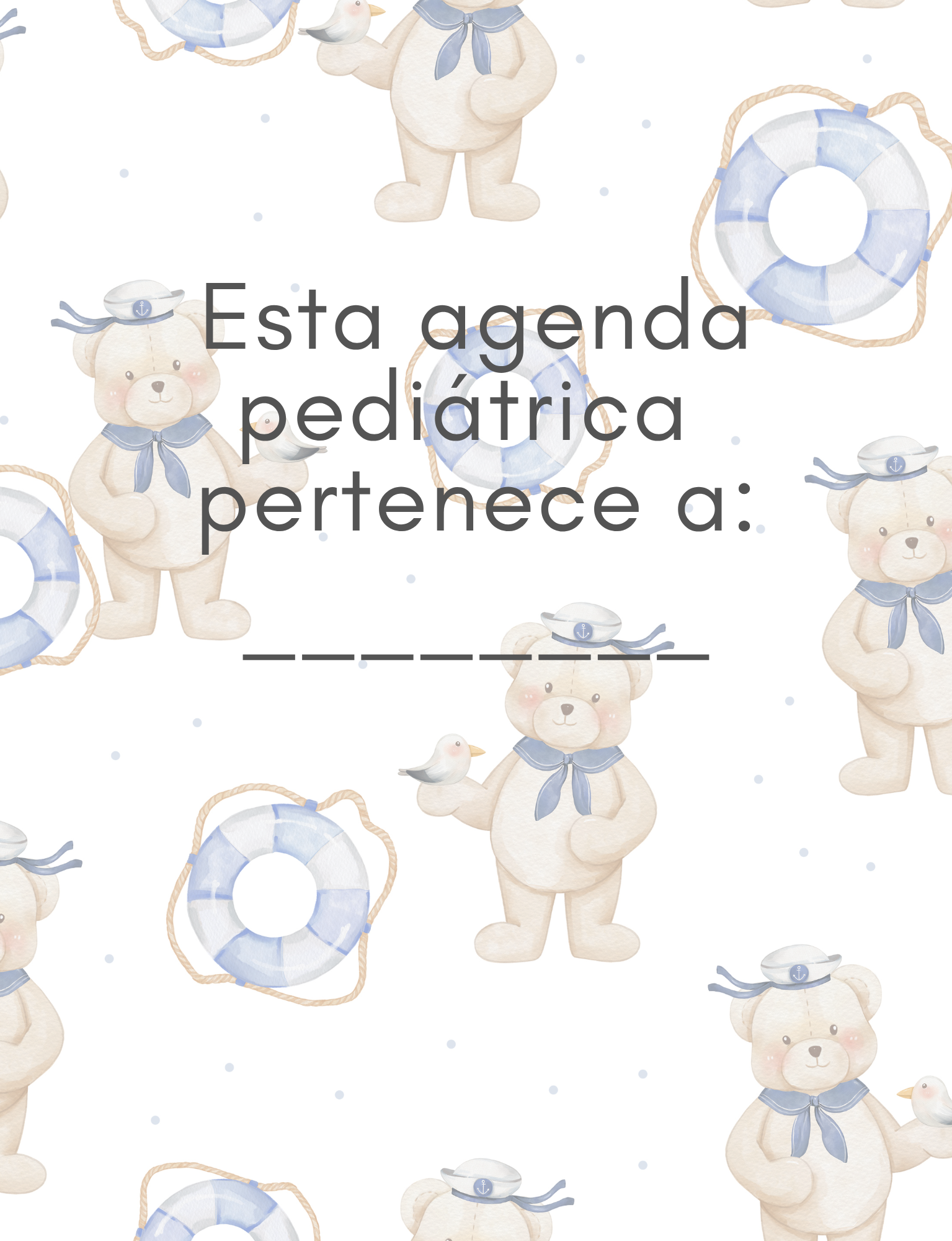 Agenda Pediátrica Infantil – Niño - Versión Digital - Imagen 3