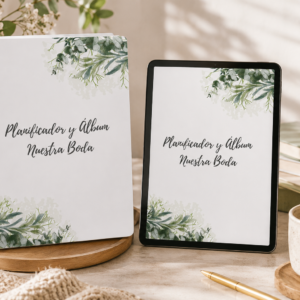 Planificador - Álbum Nuestra Boda - Versión Digital