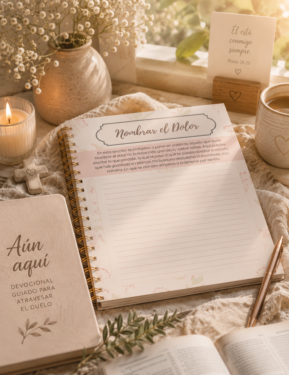 Aún Aquí - Versión Digital - Devocional Guiado para Atravesar el Duelo con Dios - Imagen 3